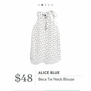 Alice Blue tie neck halter top! XXL